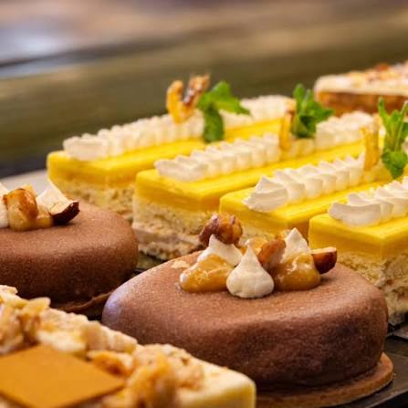 Mignardises au chocolat et au citron